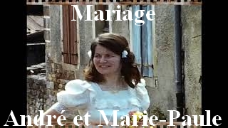 Mariage André et Marie-Paule